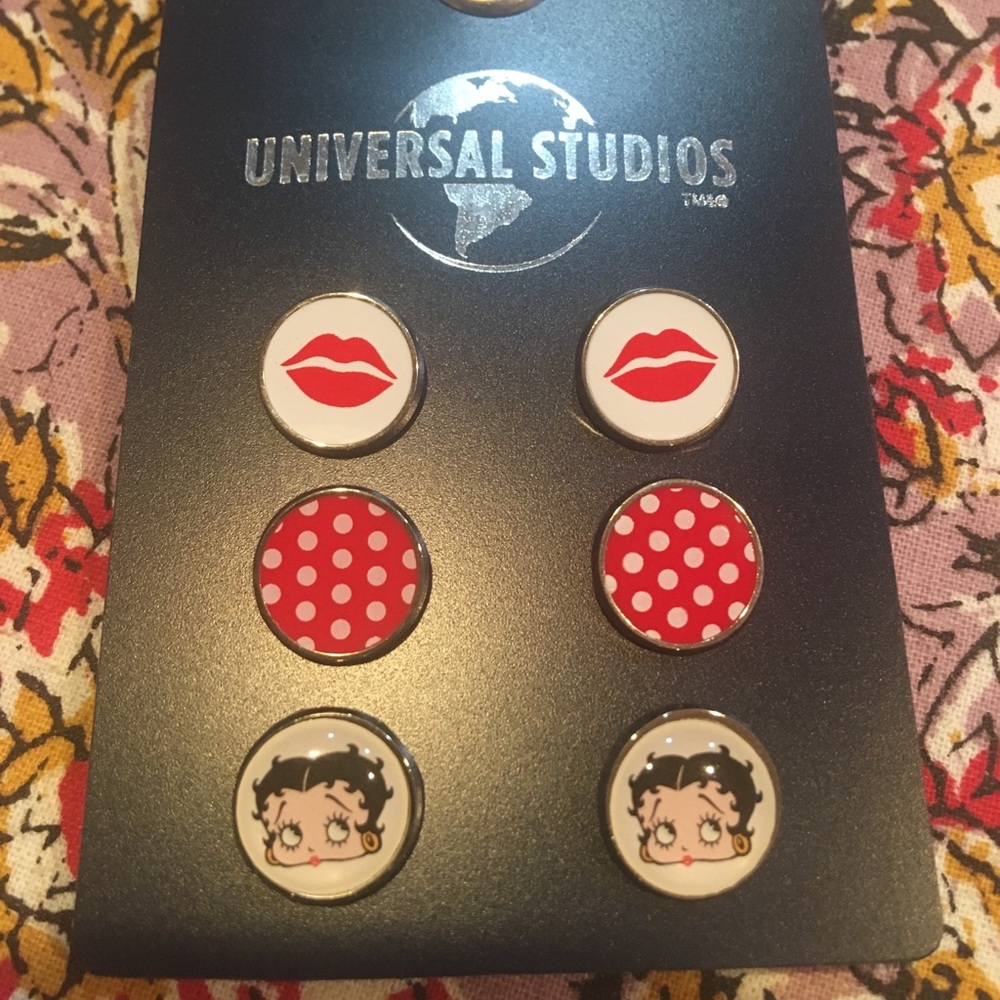 Betty Boop Earring Set 💋